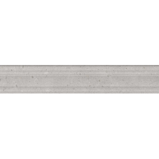 Риккарди серый светлый 7,3x40 бордюр матовый структурный BLF010R