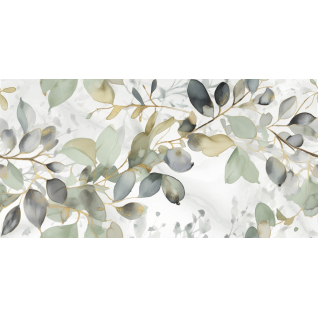 Elise Blanco 40x80 декор глянцевый