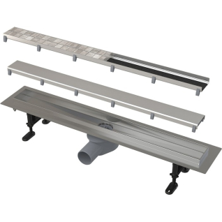 Трап для душа с двойной решеткой APZ13-DOUBLE9-750