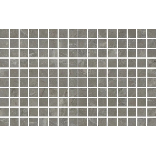 Кантата мозаичный серый 25x40 декор глянцевый MM6434