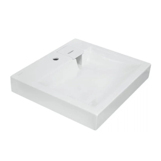 Умывальник Space 55 на стиральную машину белый