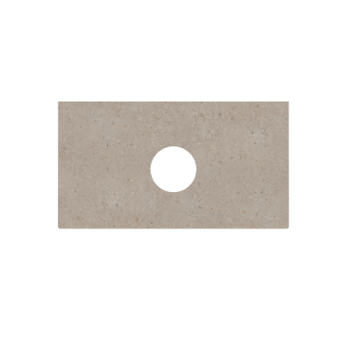 Столешница керамогранитная Magica 90 Риккарди бежевая для накладных раковин (без отв. под смеситель)