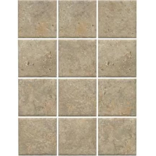 Брюссель бежевый 29,4x39,2 керамический гранит матовый (из 12 частей 9,8*9,8) 1324