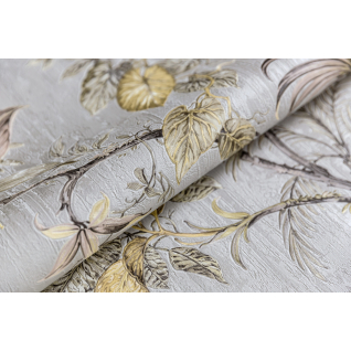 Обои виниловые Оранжерея мотив серый KM6304