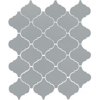 Арабески серый 26x30 мозаика глянцевый 65012