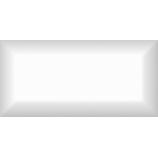 Граньяно грань белый 7,4x15 плитка глянцевый 16032