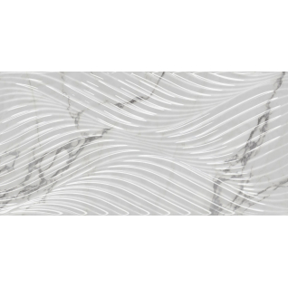 Коррер белый 30x60 плитка глянцевый структурный 11281R