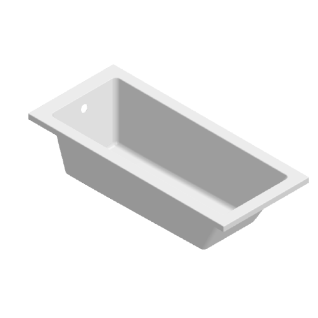 Ванна акриловая DELIA 170х75 с ножками