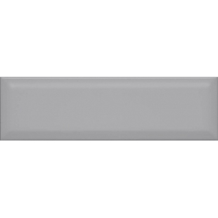 Аккорд грань серый 8,5x28,5 плитка глянцевый 9014