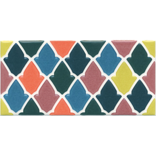 Алькасар 7,4x15 декор глянцевый HGD\A324\16000