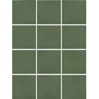 Бахия зеленый 29,8х39,8 керамический гранит глянцевый (из 12 частей 9,8*9,8) KM1010G0050N