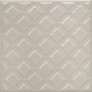 Бахия 1 серый светлый 9,8х9,8 декор глянцевый KMD3STA014GN