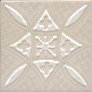 Бахия 2 бежевый светлый 9,8х9,8 декор глянцевый KMD3STA017GN