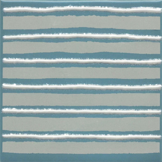 Бахия 4 бирюзовый 9,8х9,8 декор глянцевый KMD3STA028GN