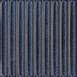 Далия чипсет синий 20х20 декор глянцевый KMD2SOB004BN