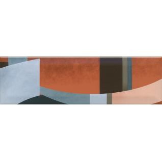 Аккорд Закат 8,5x28,5 декор глянцевый OS\A04\9010