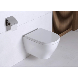 Унитаз подвесной Breeze Rimless, белый