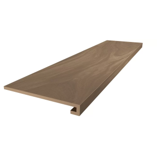 Монтиони коричневый 33x119,5 ступень фронтальная клееная матовый SG518520R\GCF