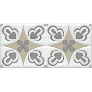 Клемансо орнамент 7,4x15 декор матовый STG\A620\16000