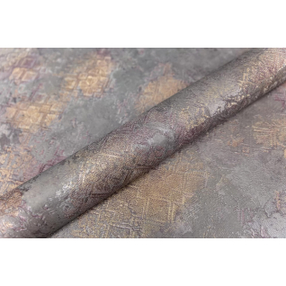 Обои виниловые Ренессанс мотив коричневый KM7004