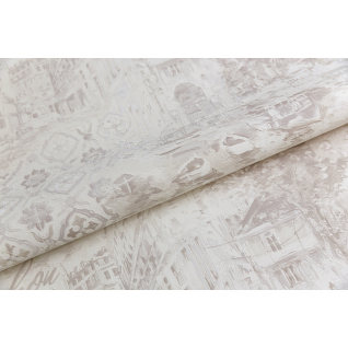 Обои виниловые Впечатление мотив бежевый KM6601