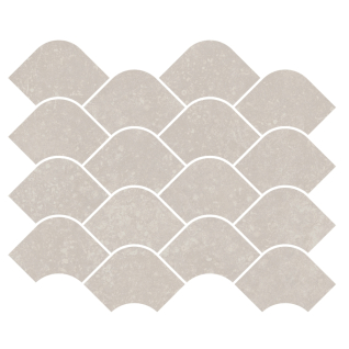 Касабланка наборный серый светлый 30х25 декор матовый KMD2HID001BR