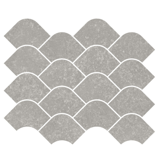 Касабланка наборный серый 30х25 декор матовый KMD2HID002BR