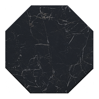 Сансеверо черный 24x24 керамический гранит матовый SG240500N