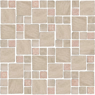 Риальто Антика мозаичный 4 бежевый 30x30 декор матовый MBD008
