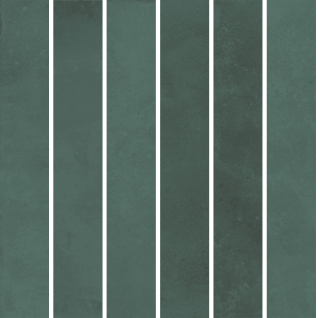 Фес мозаичный зеленый темный 15x15 декор глянцевый KMD2MSM005BN