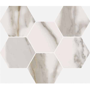 Шарм Эво Калакатта Гексагон 25x29 мозаика патинированный