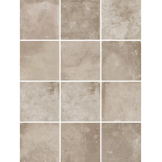 Спартель бежевый 9,8x9,8 керамический гранит матовый (из 12 частей 9,8*9,8) KM1010G0001N