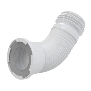 Слив для унитаза (гофра)