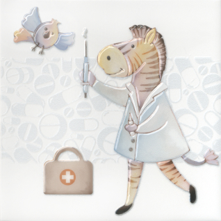 Айболит 5 20x20 декор комбинированный VT\A505\5009