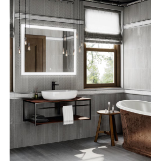 Ломбардиа белый 5,4x25 бордюр матовый AD\A569\6397