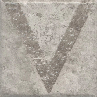Спартель 1 серый 9,8x9,8 декор матовый KMD3STA035GN