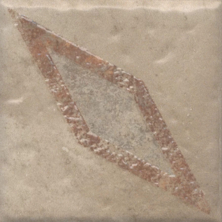 Спартель 2 бежевый 9,8x9,8 декор матовый KMD3STA036GN