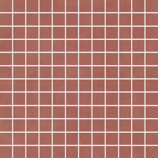 Таделакт красный 29,8x29,8 мозаика матовый KM3030M0181N