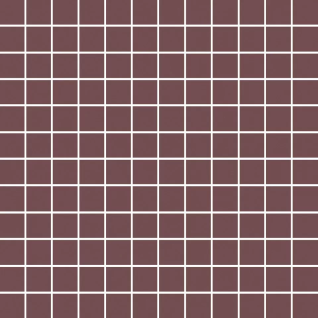 Темари бордовый 29,8x29,8 мозаика матовый KM3030M0091N