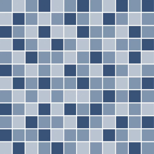 Темари мозаичный микс синий 29,8x29,8 декор матовый KMD2MSM008MN