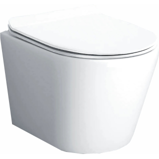 Унитаз подвесной LUIGI Aria Tornado безободковый c крышкой белый