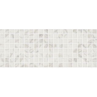 Алькала белый 20x50 мозаика глянцевый MM7203