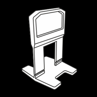 Система выравнивания плитки LAPARET, Клипса 2,0 мм, 100 шт