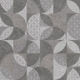 Фондамента декорированный темный 60x60 керамический гранит матовый DL601420R