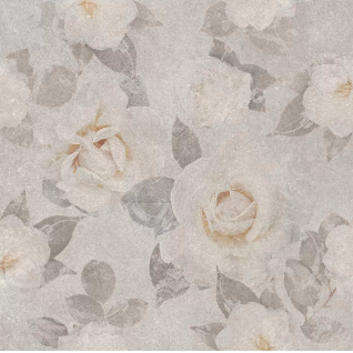 Турнель декорированный 80x80 керамический гранит матовый DL841290R