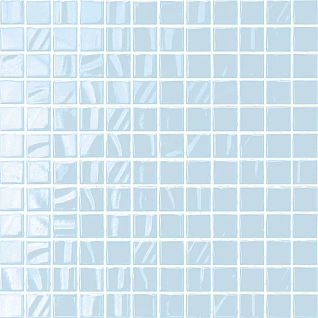 Темари бледно-голубой 29,8x29,8 мозаика глянцевый 20057