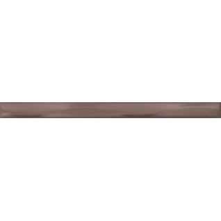 Карандаш волна коричневый 1,5x20 бордюр глянцевый 205