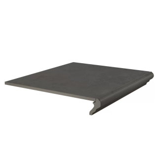 Хадду серый темный 34x40,2 ступень фронтальная с капиносом матовый KM4040G0041NGTF