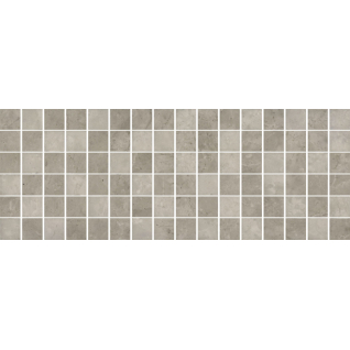 Монсанту серый светлый 15x40 мозаика глянцевый MM15150