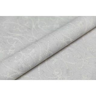 Обои виниловые Дамаск мотив серый KM8104